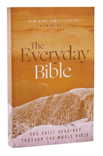 Book cover of: NKJV, The Everyday Bible, Paperback, Red Letter, Comfort Print. By: Zondervan