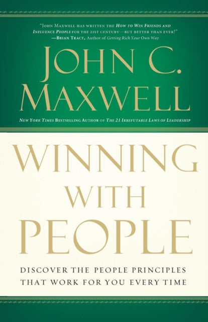 Book cover of: Winning with People. By: John C. Maxwell