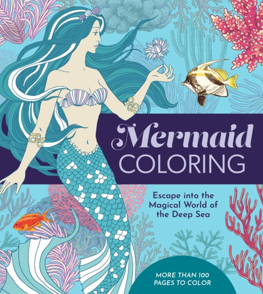 Book cover of: Mermaid Coloring. By: Editors of Chartwell Books