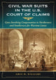 Book cover of: Civil War Suits in the U.S. Court of Claims. By: Greg H. Williams
