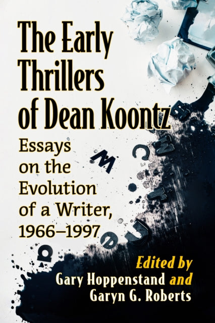 Book cover of: Early Thrillers of Dean Koontz. By: Gary Hoppenstand
