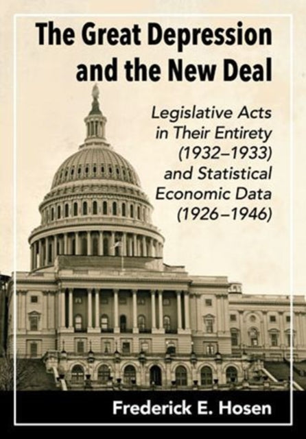 Book cover of: Great Depression and the New Deal. By: Frederick E. Hosen