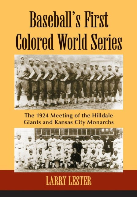 Book cover of: Baseball's First Colored World Series