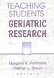 Book cover of: Teaching Students Geriatric Research