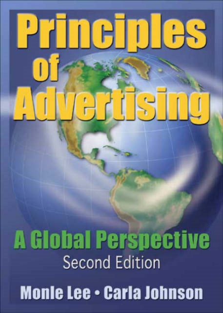 Book cover of: Principles of Advertising. By: Monle Lee