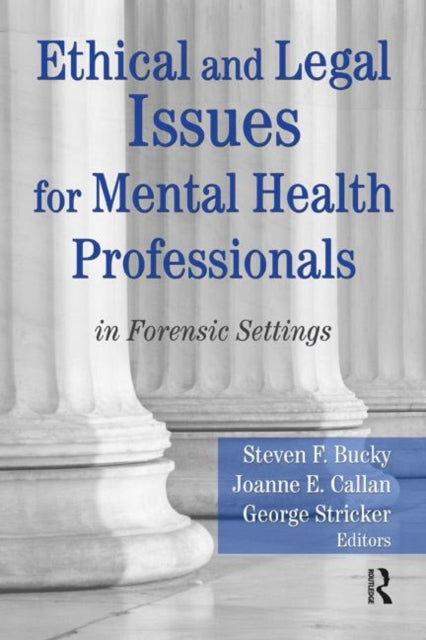 Book cover of: Ethical and Legal Issues for Mental Health Professionals