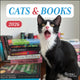 Book cover of: Cats and Books 2026 Wall Calendar