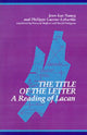 Book cover of: Title of the Letter
