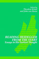Book cover of: Reading Heidegger from the Start. By: Theodore J. Kisiel