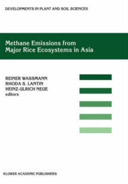 Book cover of: Methane Emissions from Major Rice Ecosystems in Asia