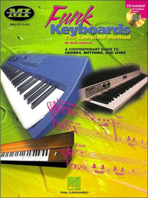 Book cover of: Funk Keyboards - The Complete Method. By: Gail Johnson