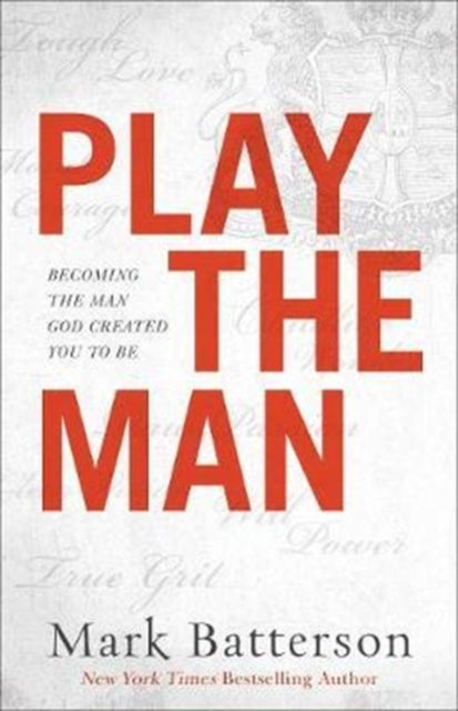 Book cover of: Play the Man – Becoming the Man God Created You to Be. By: T. Miles Bennett