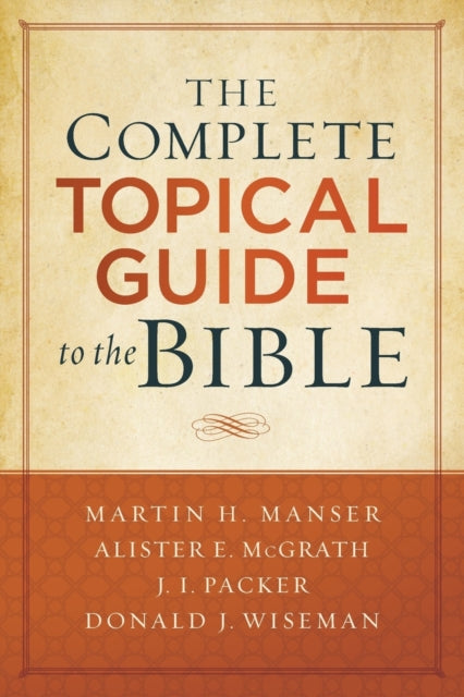 Book cover of: Complete Topical Guide to the Bible