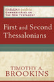 Book cover of: First and Second Thessalonians. By: Timothy A. Brookins
