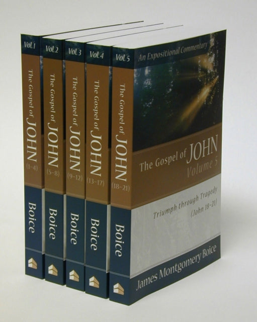 Book cover of: Gospel of John. By: James Montgomery Boice