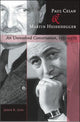 Book cover of: Paul Celan and Martin Heidegger