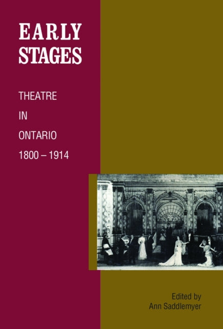 Book cover of: Early Stages. By: Ann Saddlemyer