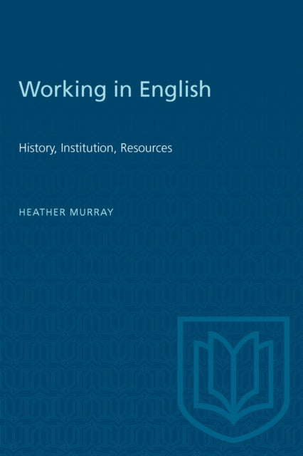 Book cover of: Working in English