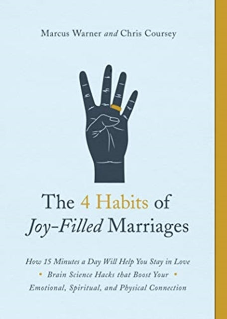 Book cover of: 4 Habits of Joy-Filled Marriages, The. By: Marcus Warner