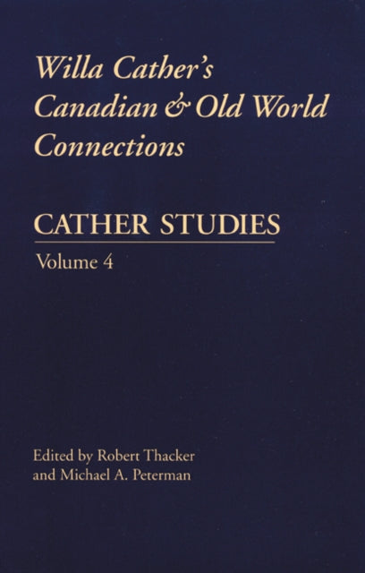 Book cover of: Cather Studies, Volume 4. By: Cather Studies