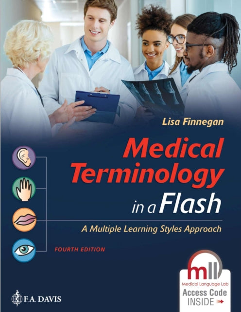 Book cover of: Medical Terminology in a Flash!. By: Lisa Finnegan