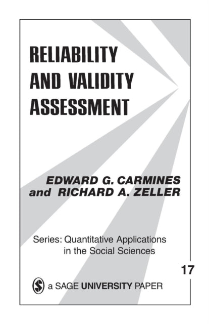 Book cover of: Reliability and Validity Assessment