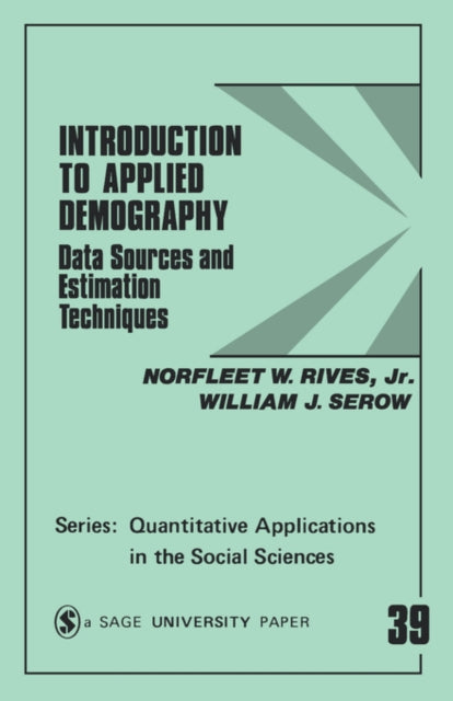 Book cover of: Introduction to Applied Demography