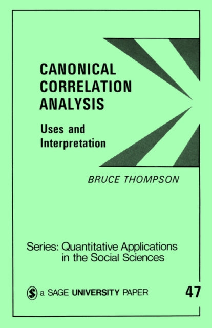 Book cover of: Canonical Correlation Analysis