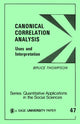 Book cover of: Canonical Correlation Analysis