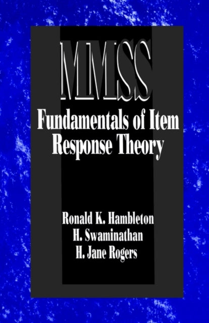 Book cover of: Fundamentals of Item Response Theory