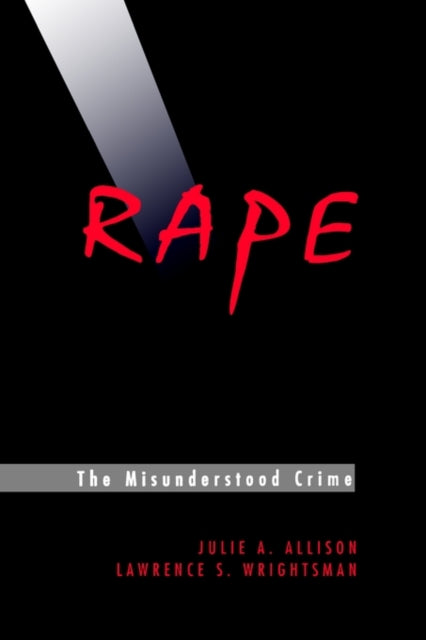 Book cover of: Rape: The Misunderstood Crime