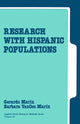 Book cover of: Research with Hispanic Populations
