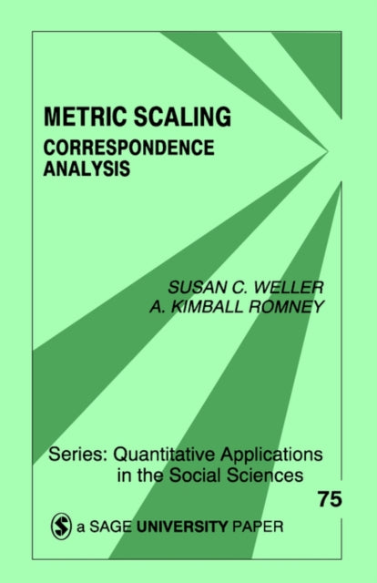 Book cover of: Metric Scaling