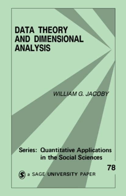 Book cover of: Data Theory and Dimensional Analysis. By: William G. Jacoby