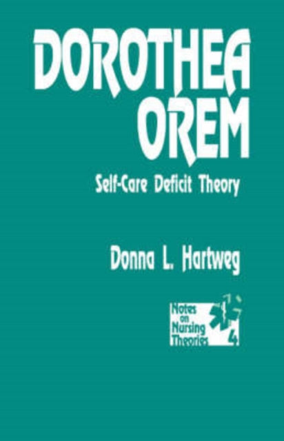 Book cover of: Dorothea Orem