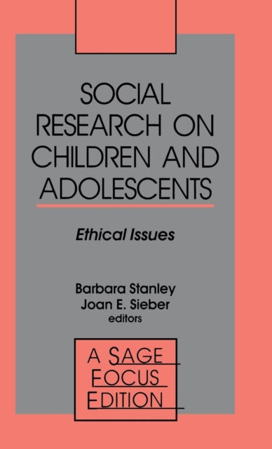 Book cover of: Social Research on Children and Adolescents