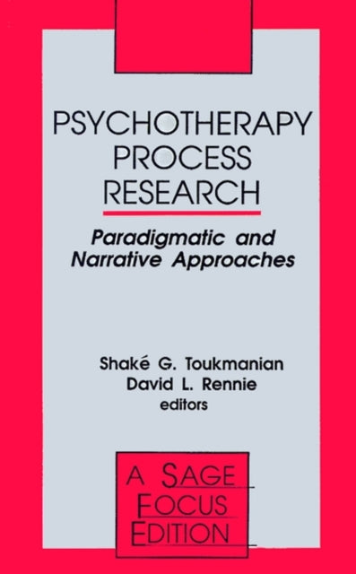 Book cover of: Psychotherapy Process Research