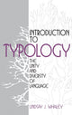 Book cover of: Introduction to Typology. By: Lindsay J. Whaley