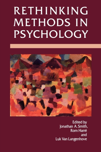Book cover of: Rethinking Methods in Psychology