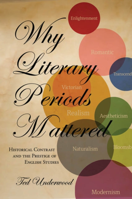 Book cover of: Why Literary Periods Mattered. By: Ted Underwood