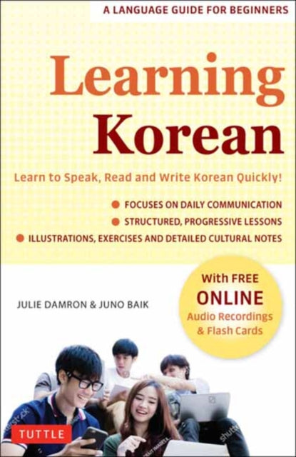 Book cover of: Learning Korean. By: Julie Damron