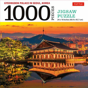Gyeongbok Palace in Seoul Korea - 1000 Piece Jigsaw Puzzle