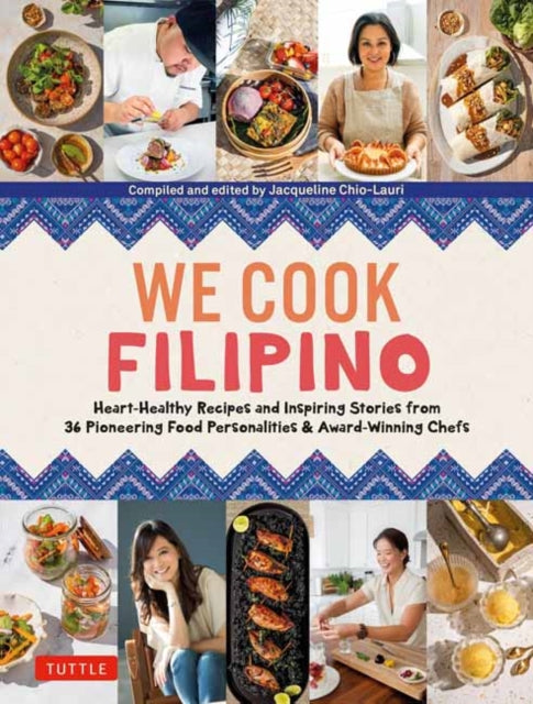 Book cover of: We Cook Filipino. By: Jacqueline Chio-Lauri