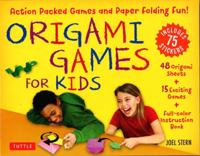Book cover of: Origami Games for Kids Kit. By: Joel Stern