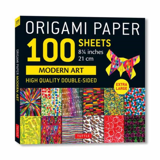 Book cover of: Origami Paper 100 sheets Modern Art 8 1/4"