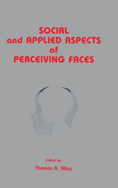 Book cover of: Social and Applied Aspects of Perceiving Faces