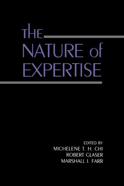 Book cover of: Nature of Expertise
