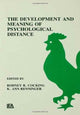 Book cover of: Development and Meaning of Psychological Distance
