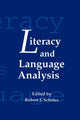 Book cover of: Literacy and Language Analysis
