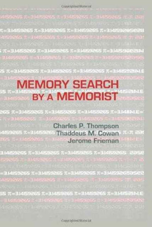 Memory Search By A Memorist